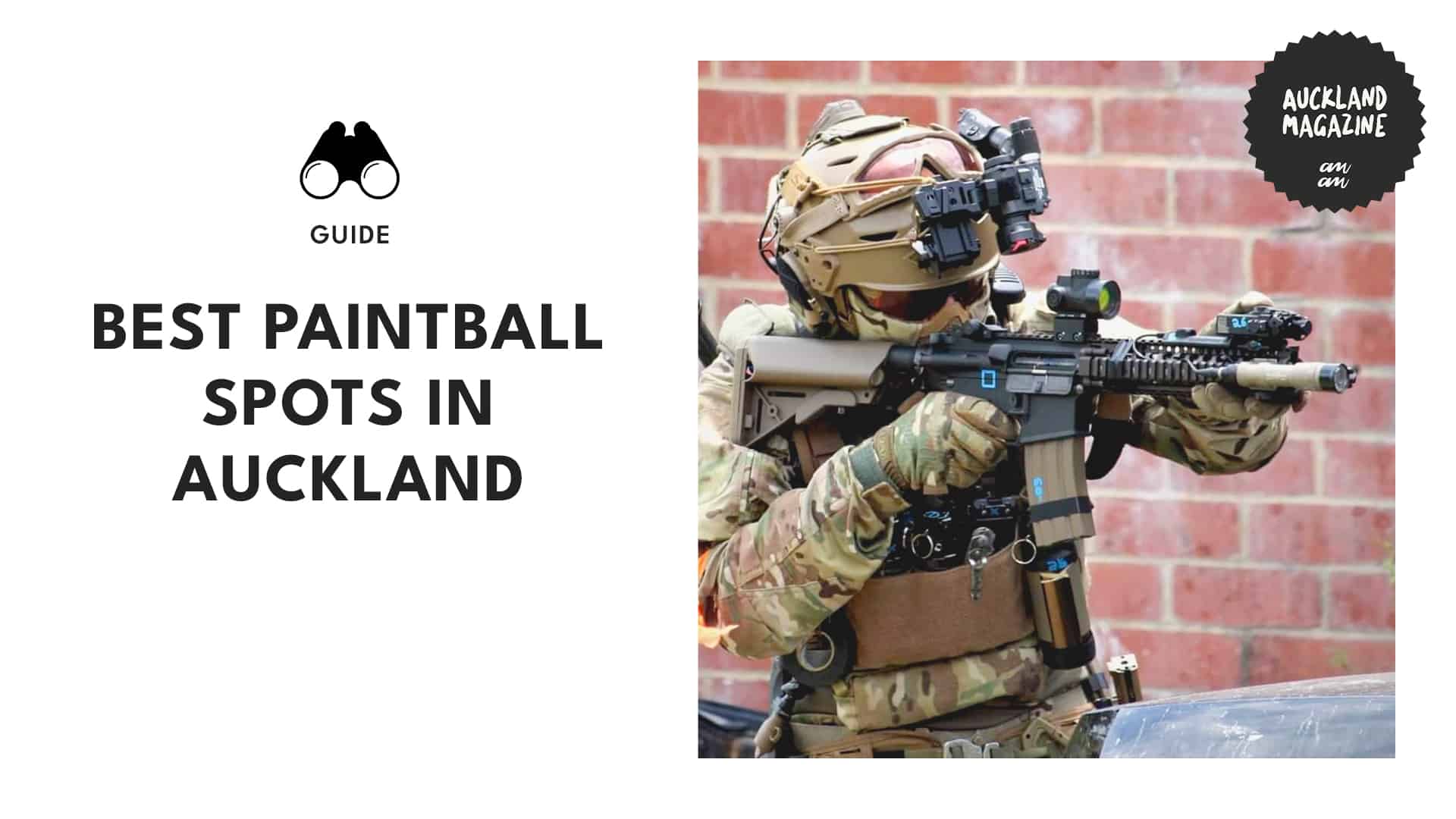 Duck, dive, and paint What are the best places to play paintball in Auckland