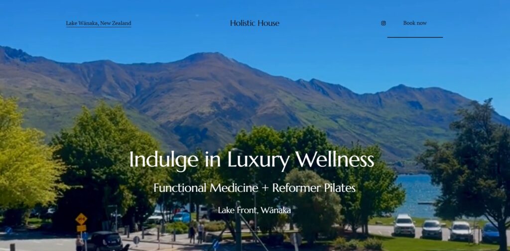holistic house homepage