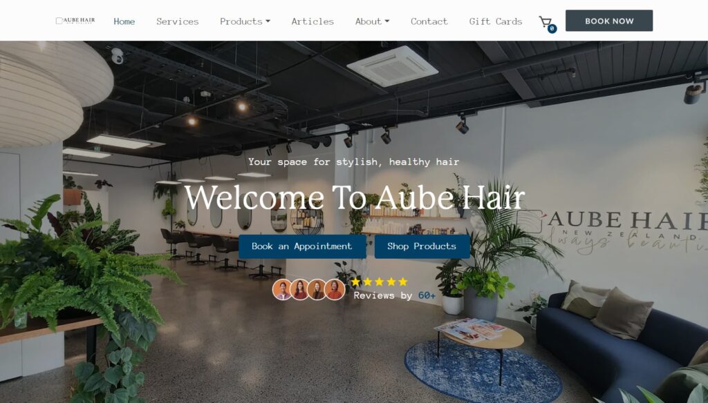 aube hair