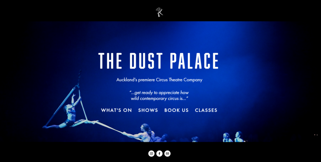 Dust Palace homepage