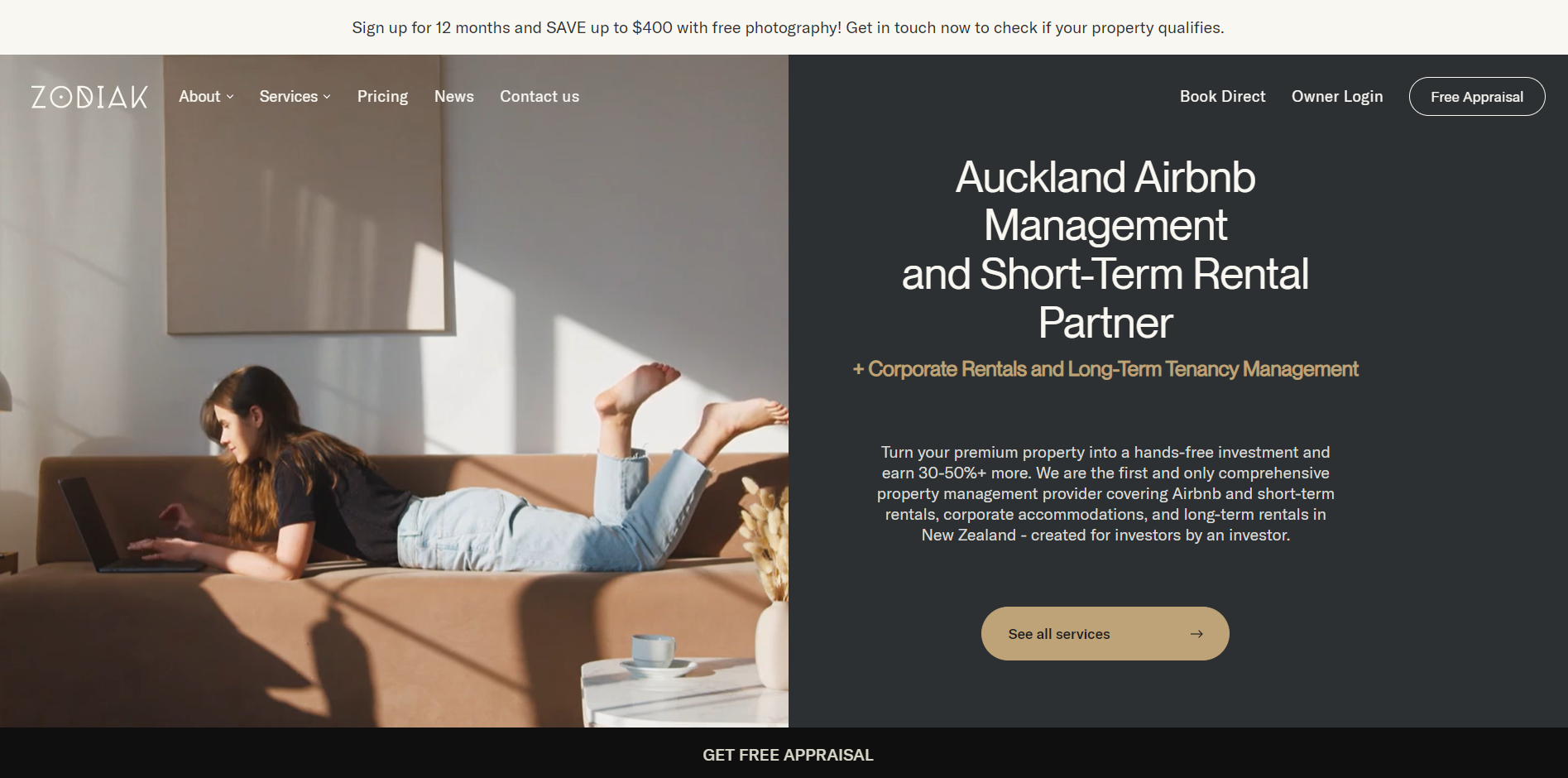 zodiak homepage